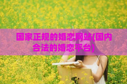 国家正规的婚恋网站(国内合法的婚恋平台)